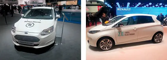 Ford Focus Electric & Renault ZOE