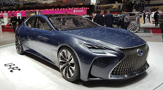 hotest ev cars lexus