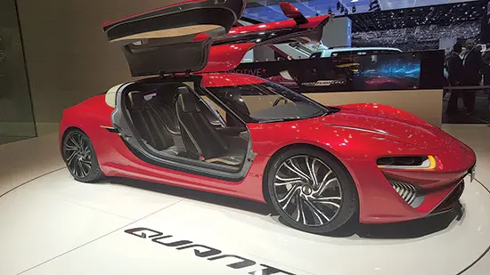 hotest ev cars quant