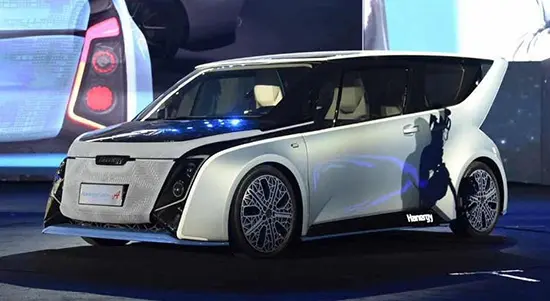 hanergy-solar car-1