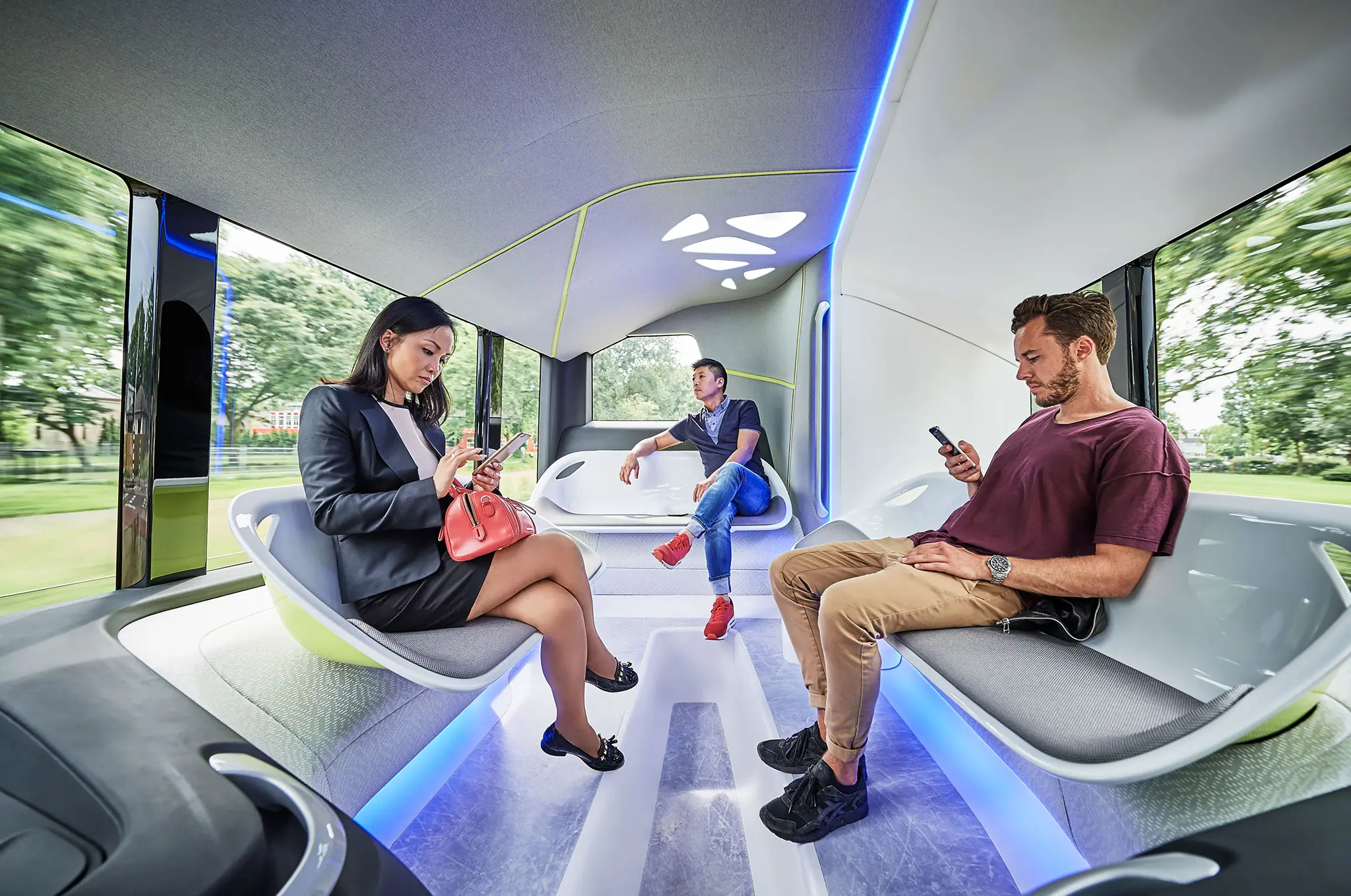 Mercedes Benz Autonomous Bus 8