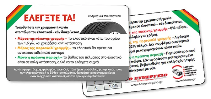 karta elegxou elastikon
