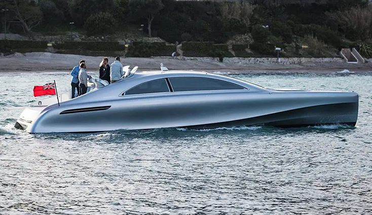Ο ήχος του Mercedes Arrow 460 Granturismo τρομάζει τα ψάρια για μια εβδομάδα
