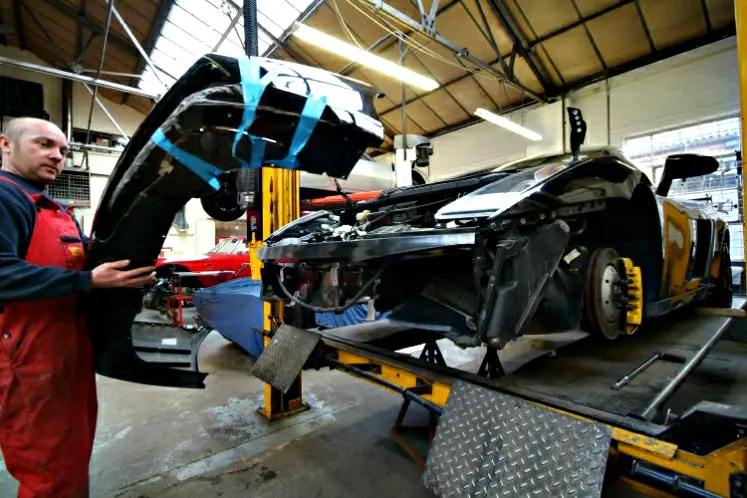 exotic crashed cars