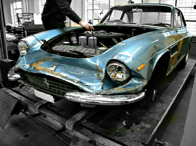 exotic crashed cars