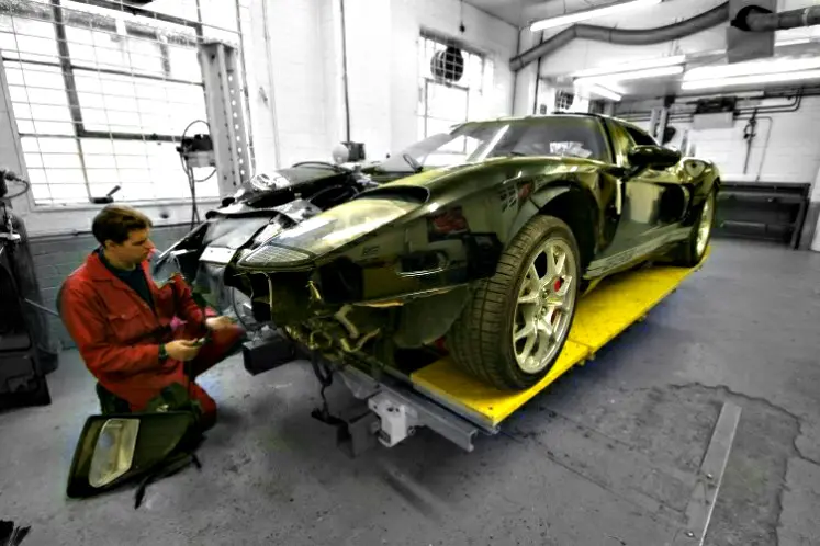exotic crashed cars