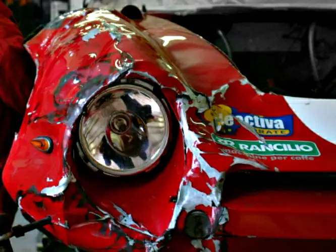 exotic crashed cars