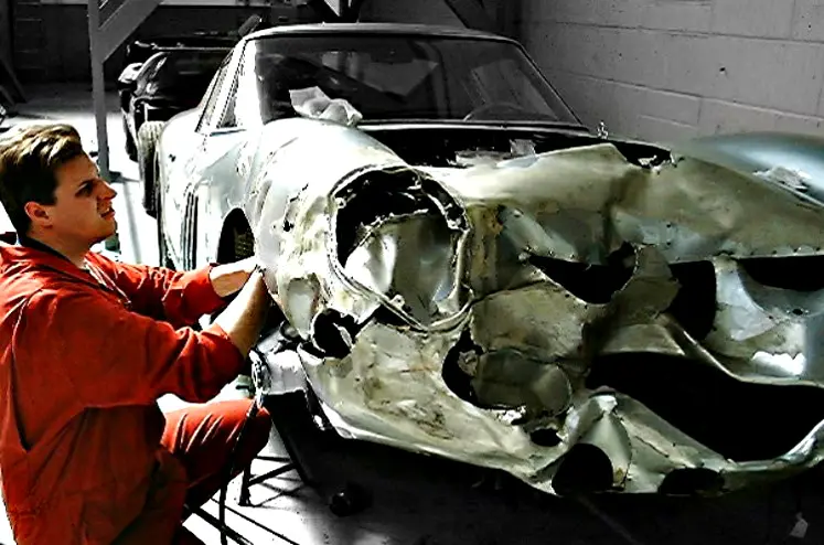 exotic crashed cars