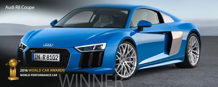 Αυτοκίνητο επιδόσεων 2016 (2016 World Performance Car) - AUDI R8 COUPE