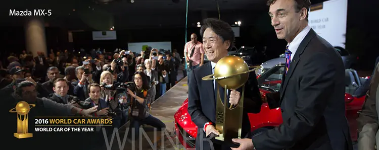 2016 WORLD CAR AWARDS - MAZDA MX-5