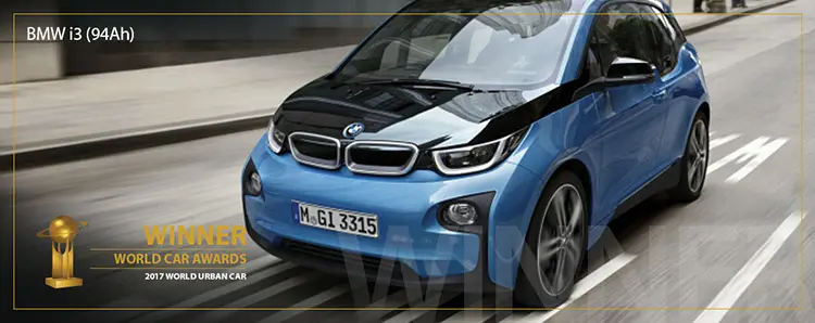 Αυτοκίνητο πόλης 2017 (2017 World Urban Car) - BMW i3 (94Ah)