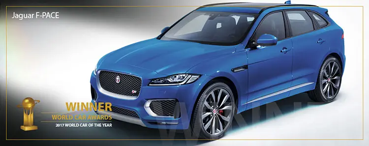 Αυτοκίνητο της χρονιάς 2017 (2017 World Car of the Year) - JAGUAR F-PACE