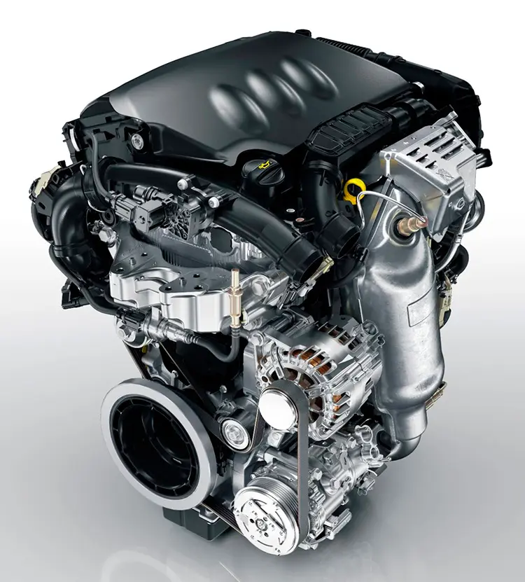 Τεχνικά χαρακτηριστικά Peugeot 208, Κυβισμός: 1,199cc, Αριθμός κυλίνδρων 3,Ισχύς: 130ps, Διαμετράς&nbsp; x Διαδρομή: 75 x 90.5mm, Σχέση συμπίεσης: 11:1