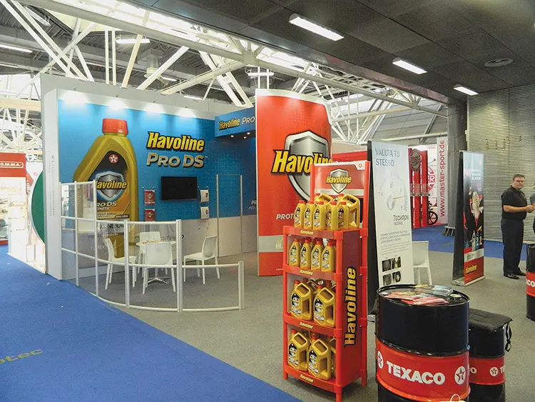 Και τα προϊόντα HAVOLINE στην έκθεση