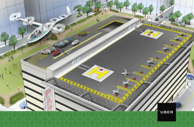 Η Uber ανακοινώνει την υπηρεσία ιπτάμενων ταξί