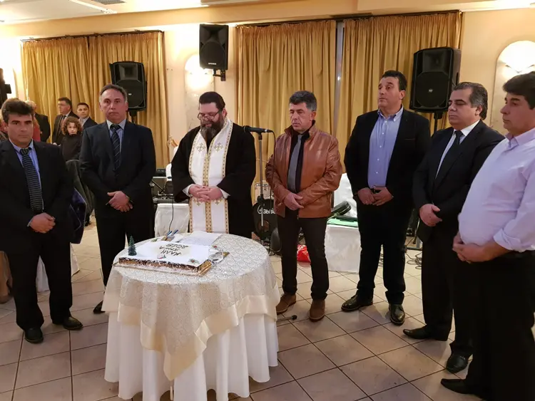 χορός του Συλλόγου Επισκευαστών Ν. Κορινθίας και κοπή πίτας