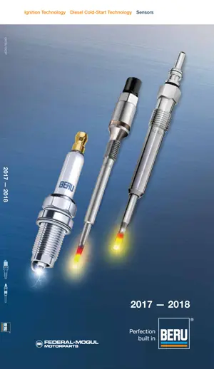 Federal Mogul Motorparts BERU Pocket Catalogue