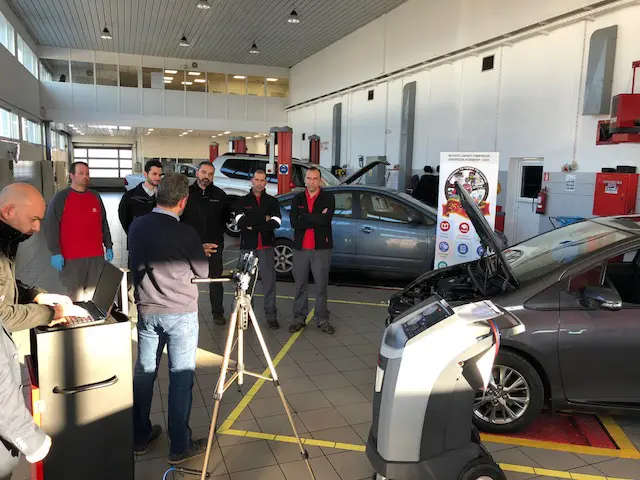 Σεμινάριο για την απόκτηση βεβαίωσης A/C στο δίκτυο της Toyota στην Αθήνα