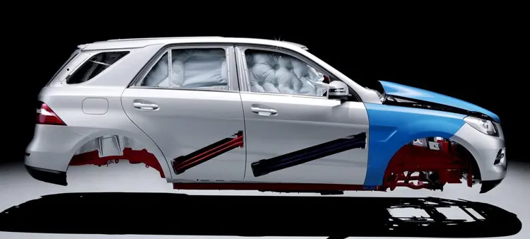 Κατασκευή αμαξώματος Mercedes-Benz M-class - MY 2012
