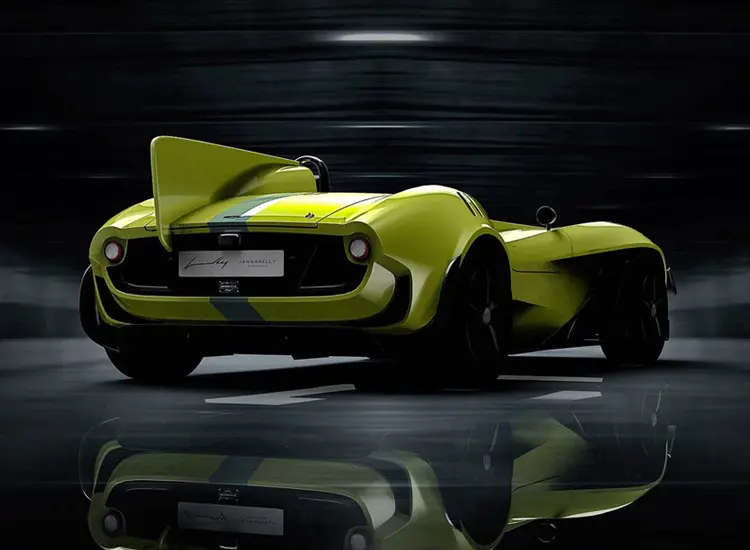 Η jannarelly εξηλεκτρικεύει το μινιμαλιστικό design-X1 roadster