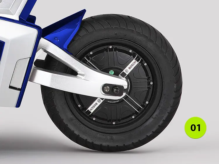 To 3-τροχο e-go2 της GOODYEAR