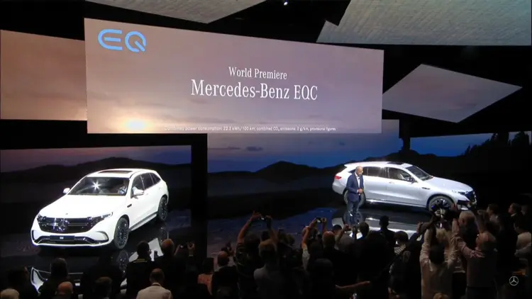 Mercedes Benz: Το ηλεκτρικό SUV EQC έκανε το ντεμπούτο του!