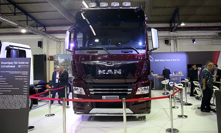 H ΜΑΝ στην έκθεση Transport Show 2018