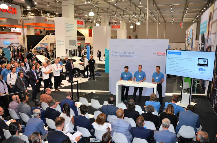 Νέες λύσεις Bosch για τα συνεργεία με ψηφιοποίηση του aftermarket στην Automechanika 2018