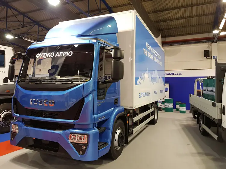 Iveco: Το Eurocargo της Iveco με κινητήρα φυσικού αερίου