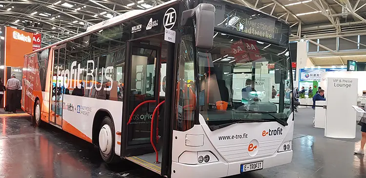 E- trofit: Πλήρης μετατροπή ηλεκτρικού λεωφορείου της Mercedes