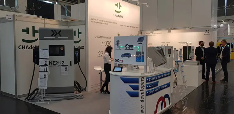 CHAdeMo πρότυπο σε συστήματα φόρτισης.