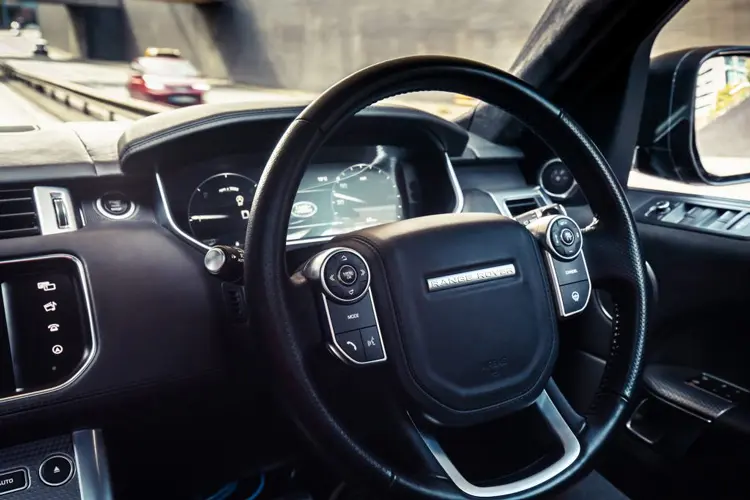 Αυτόνομο Land Rover Range Rover Sport στο Coventry Ring Road