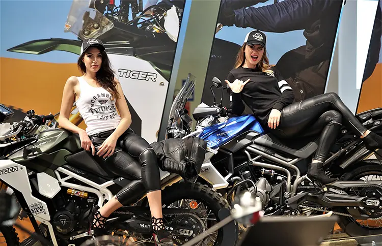 EICMA 2018 – Μιλάνο: Τα κορίτσια που έκλεψαν την παράσταση στην έκθεση