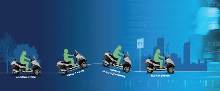 MP3 Hybrid Piaggio