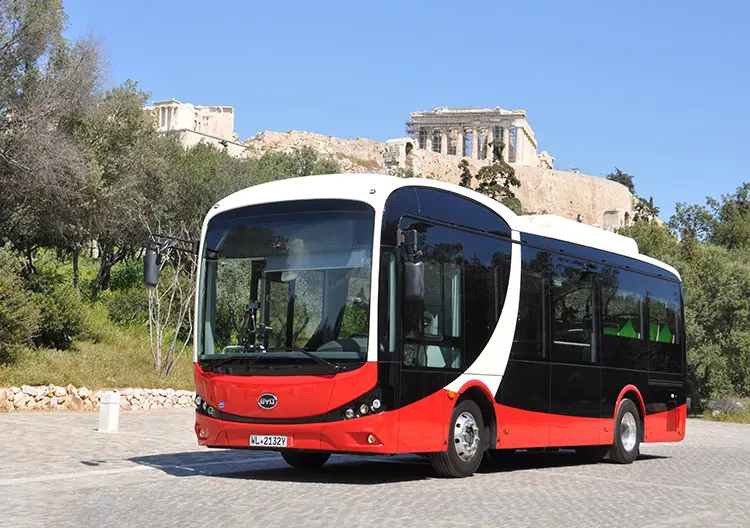 Παρουσίαση του Ηλεκτρικού Λεωφορείου BYD στο Ζάππειο
