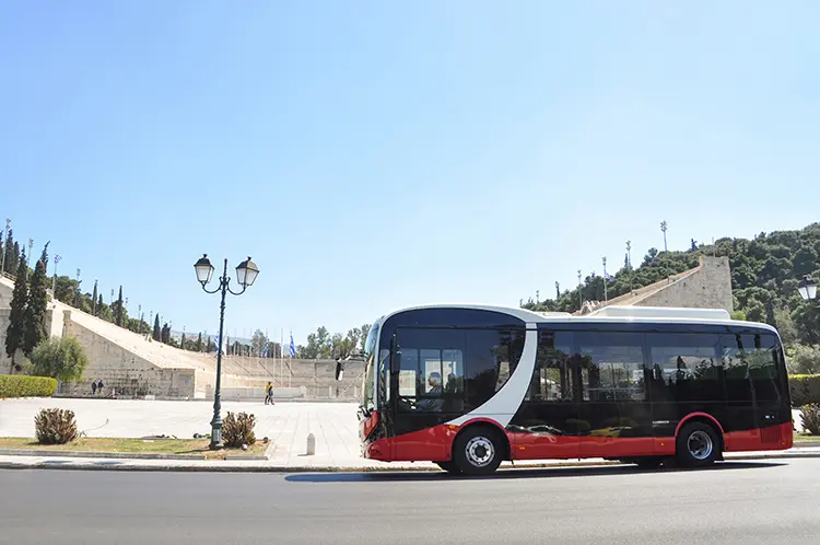 Παρουσίαση του Ηλεκτρικού Λεωφορείου BYD στο Ζάππειο