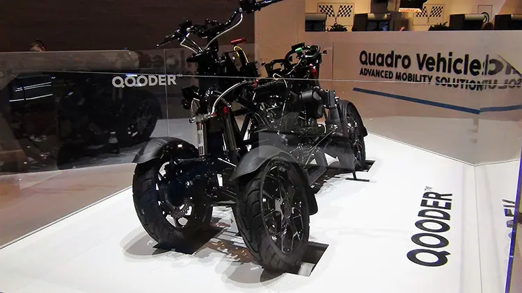 Ηλεκτρικό 4-τροχο E-Qooder της QUADRO