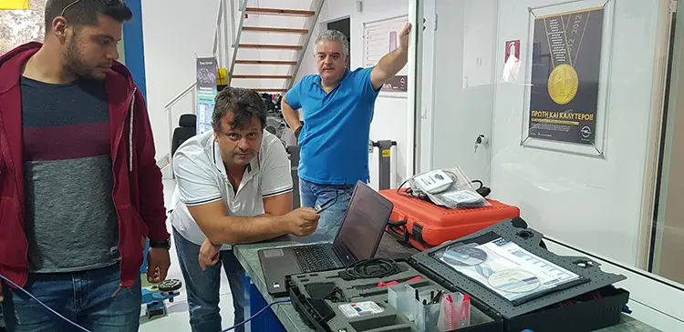 Τεχνικό Σεμινάριο με θέμα Ηλεκτρονικά στο Αυτοκίνητο, Αισθητήρες - Ενεργοποιητές - Έλεγχος με Παλμογράφο