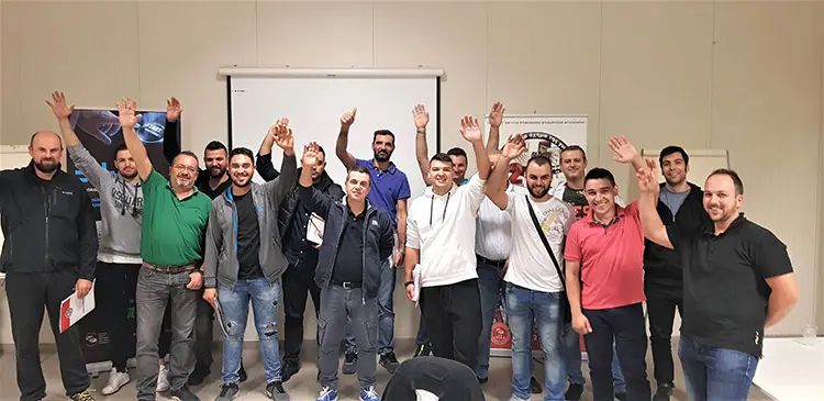 Τεχνικό Σεμινάριο στη θεσσαλονίκη με θέμα Ηλεκτρονικά στο Αυτοκίνητο, Αισθητήρες - Ενεργοποιητές - Έλεγχος με Παλμογράφο
