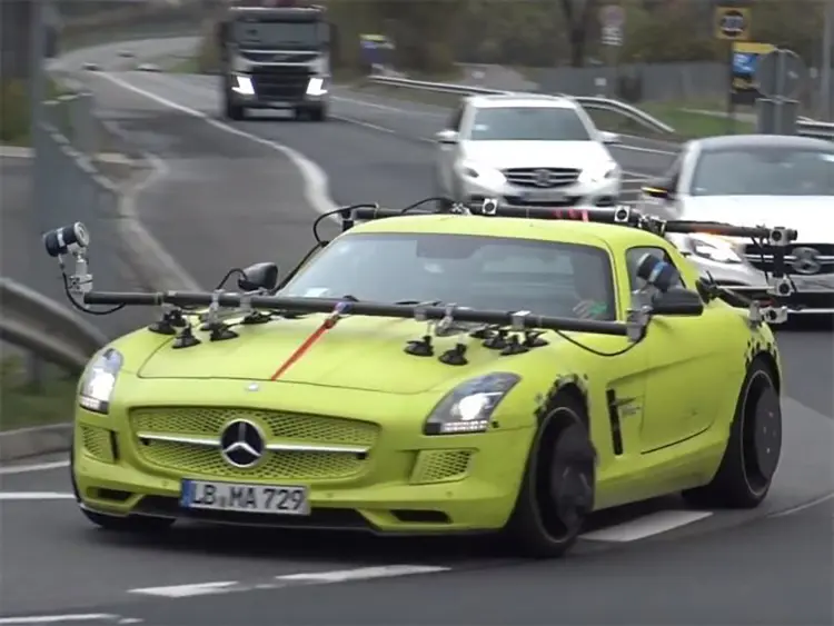Mercedes SLS AMG E-Cell