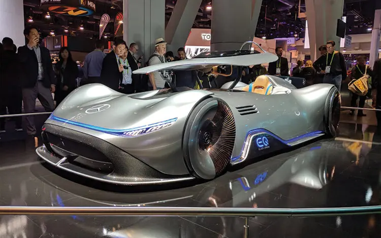 Mercedes-Benz Vision EQ Silver Arrow