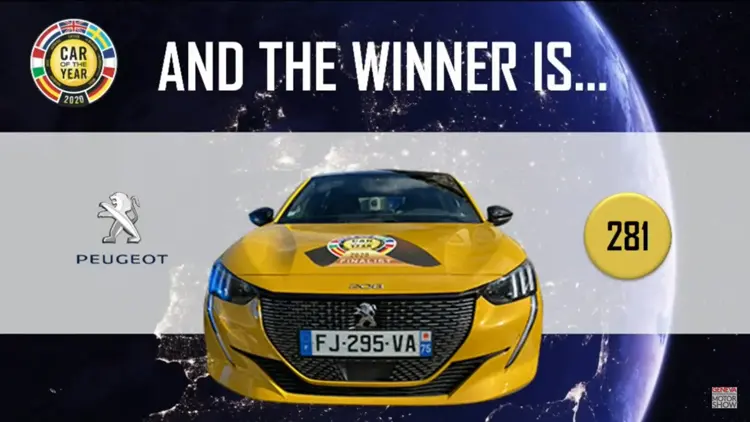 Car of the Year and the winner is Peugeot 208