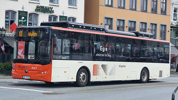 Το 10% του στόλου των λεωφορείων του Oslo είναι Ηλεκτρικά από το 2019