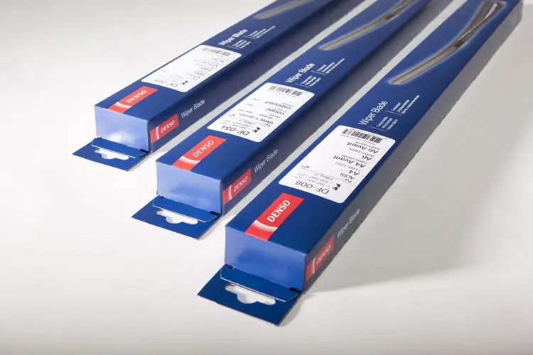 DENSO Wiper blades packaging
