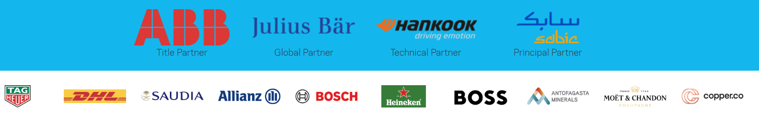 BOSCH Official Partner Formula E 1