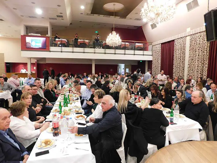 Με απόλυτη επιτυχία ολοκληρώθηκε ο ετήσιος χορός του Συλλόγου Ιδιοκτητών Συνεργείων Λαμίας