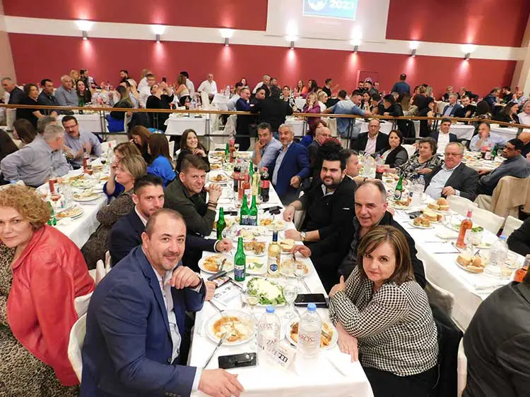 Με απόλυτη επιτυχία ολοκληρώθηκε ο ετήσιος χορός του Συλλόγου Ιδιοκτητών Συνεργείων Λαμίας