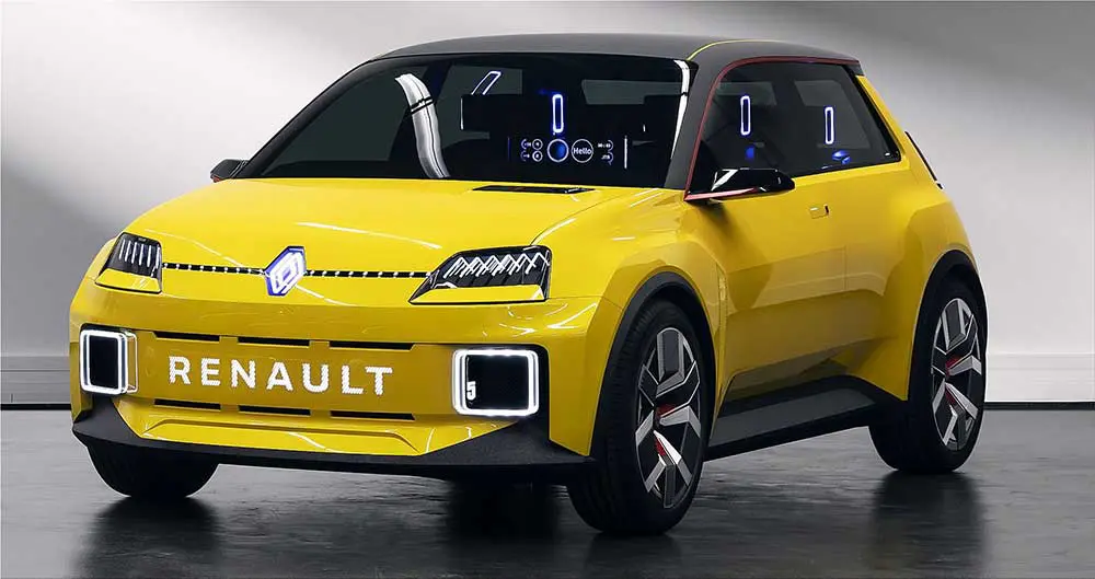 Renault 5 electric car prototype 07